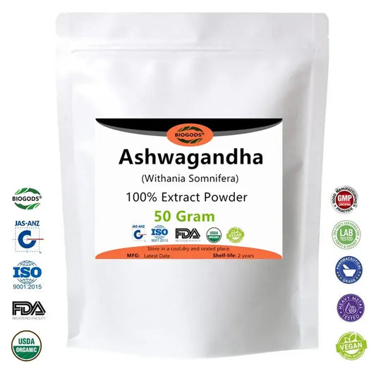100% organic Ashwagandha